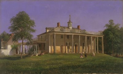 View of Mount Vernon by Joachim Ferdinand Richardt